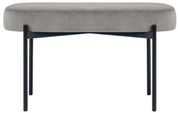 PAPERFLOW Tabouret GAIA, taille M, habillage velours Grand Paris Fournitures taille M