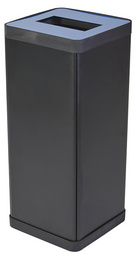 ALBA Poubelle de tri sélectif pour plastique, noir/jaune Grand Paris Fournitures ALBA Poubelle de tri sélectif pour plastique, noir/jaune – Image 3