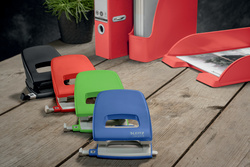 LEITZ Perforateur NeXXt Recycle, bleu