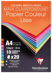 Clairefontaine Bloc de papier couleur MAYA