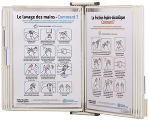 Accueil Fournitures-business.fr djois by tarifold Kit mural antibactérien STERIFOLD